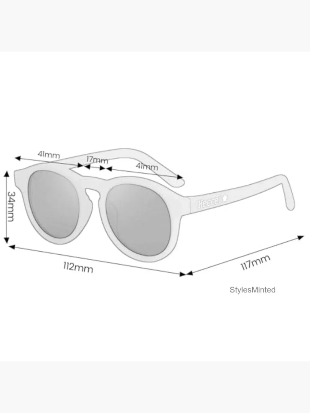 Baby UV Protection Sunglasses with Strap - Polarized 0-24 Month